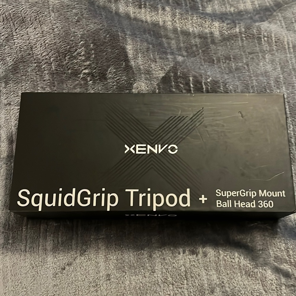 Xenvo SquidGrip Tripod + SuperGrip Mount Ball Head 360